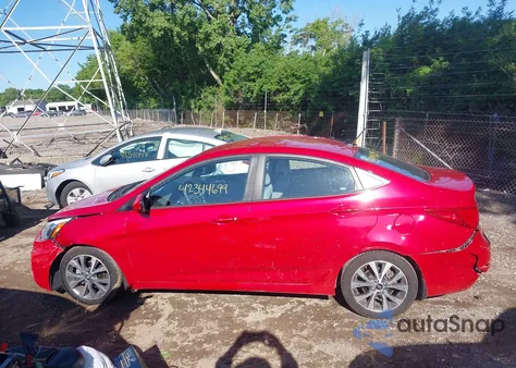 2017 Hyundai Accent Value Edition из США, поврежденный, VIN KMHCT4AEXHU339225
